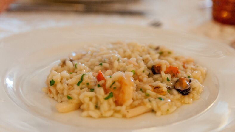 Baked risotto