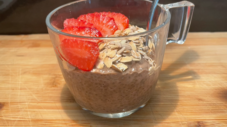 high protein chia pudding