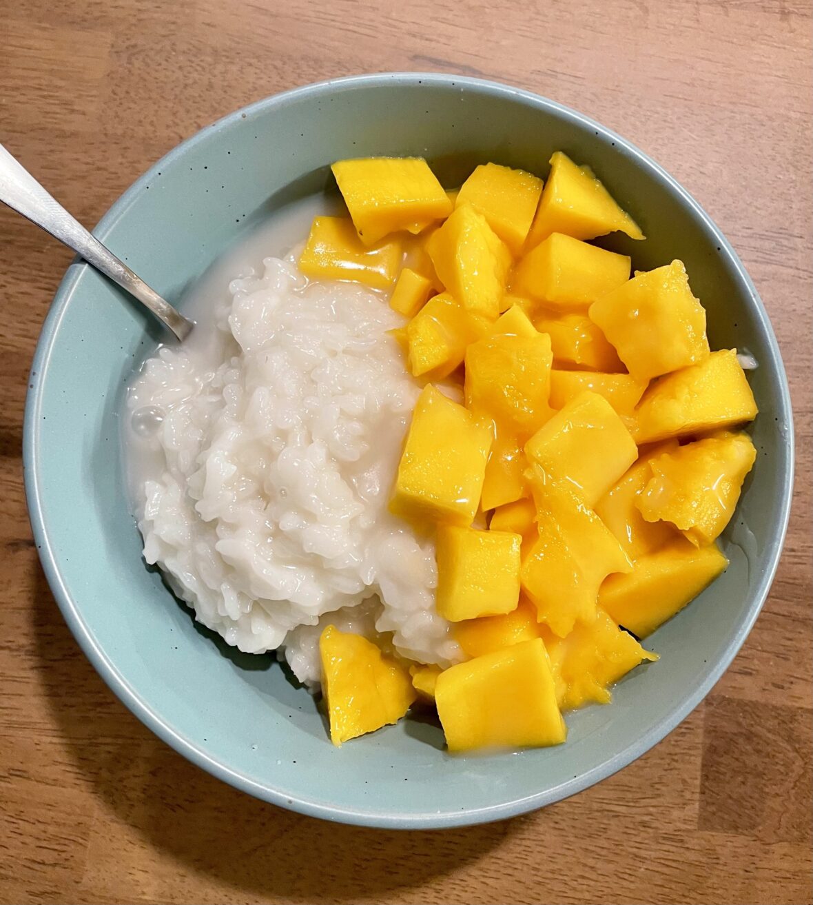 perfect light dessert mango sticky rice