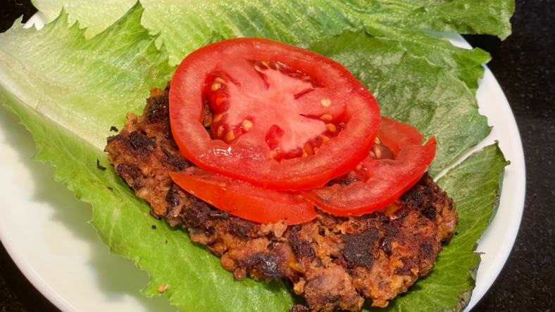 veggie burgers with protein