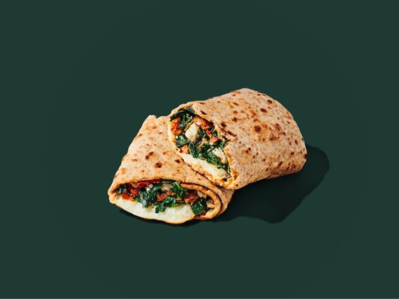 Spinach, Feta, and Egg White Wrap Starbucks