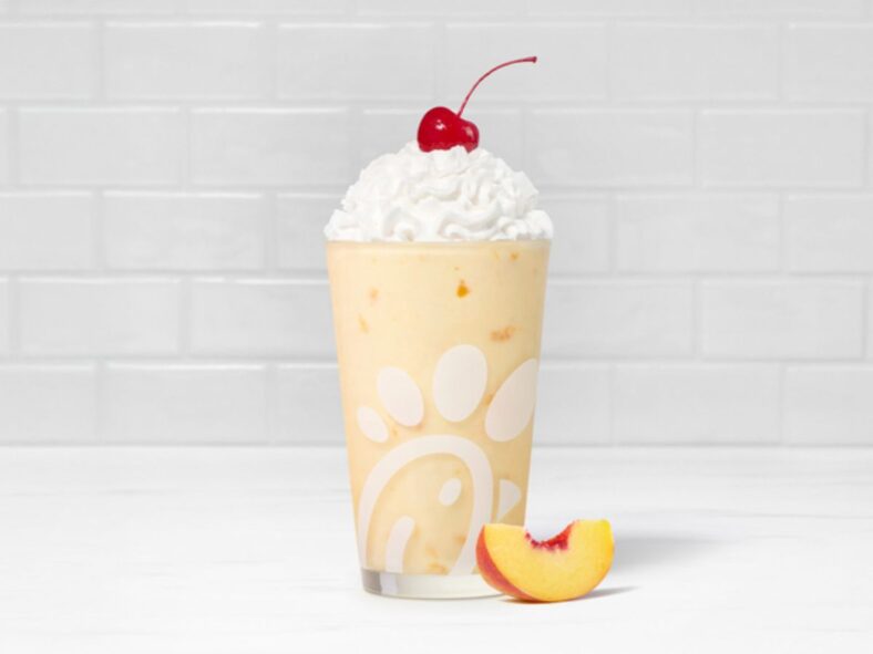 Peach Milkshake Chick-fil-A