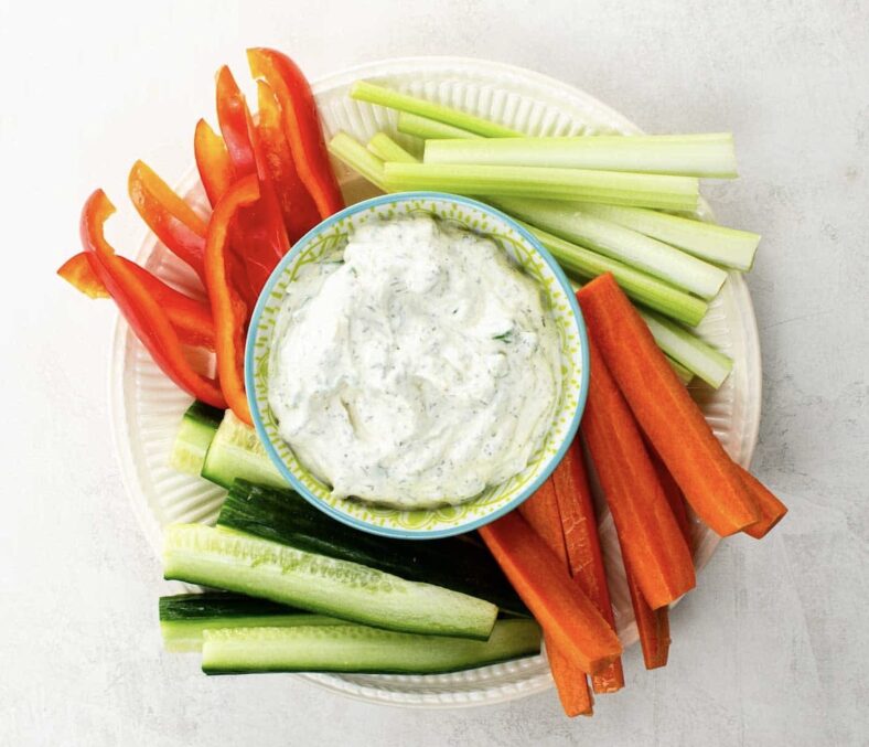 Vegetables and Ranch UnSplash Umami Girl