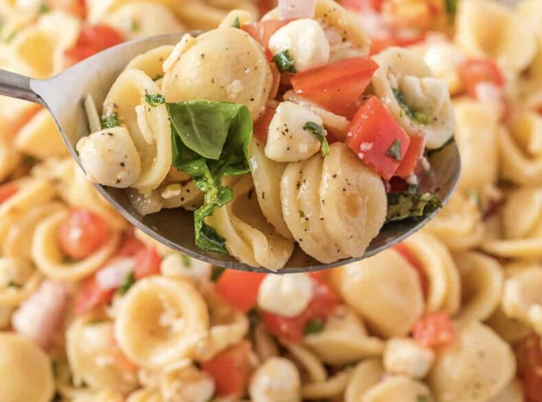 The Country Cook Bruschetta Pasta Salad