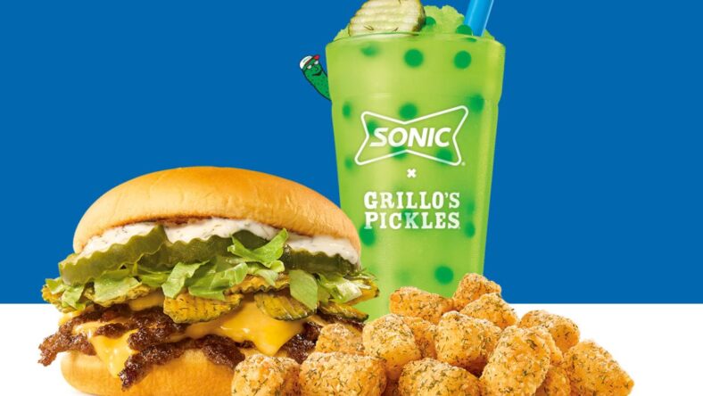 Sonic's new Limited-Time Meal Grillo's Pickles and Sonic