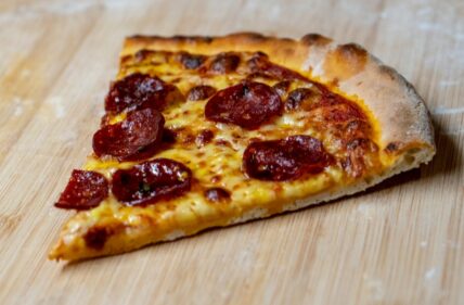 mcdonald's pizza making a comeback / pepperoni pizza slice