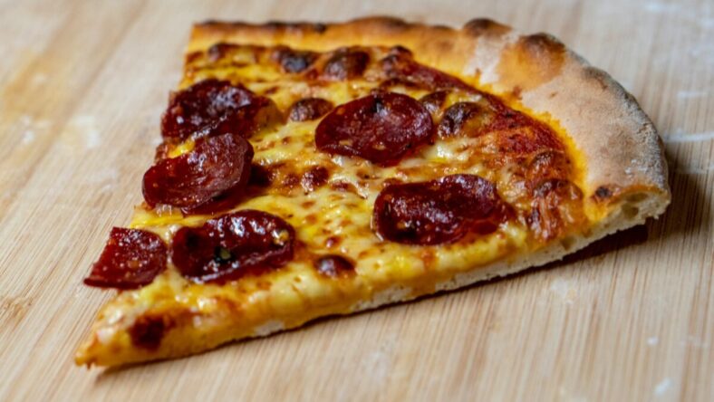 mcdonald's pizza making a comeback / pepperoni pizza slice
