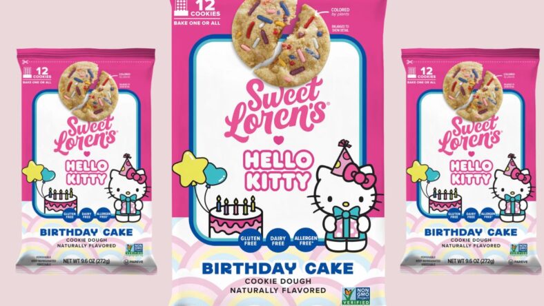 Hello Kitty Birthday Cake Cookie Dough Sweet Loren's