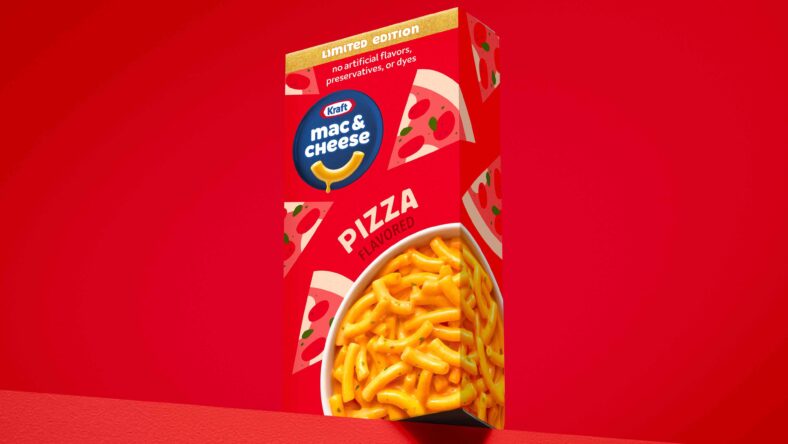 kraft pizza mac & cheese flavor