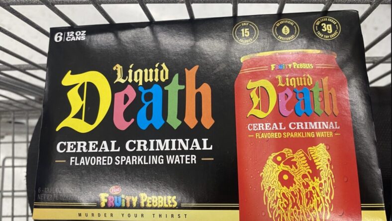 liquid death cereal criminal