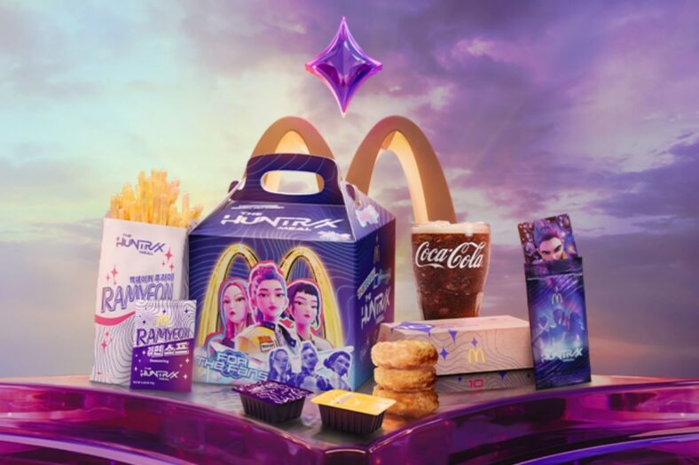 McDonald's K-Pop Demon Hunters promotion.