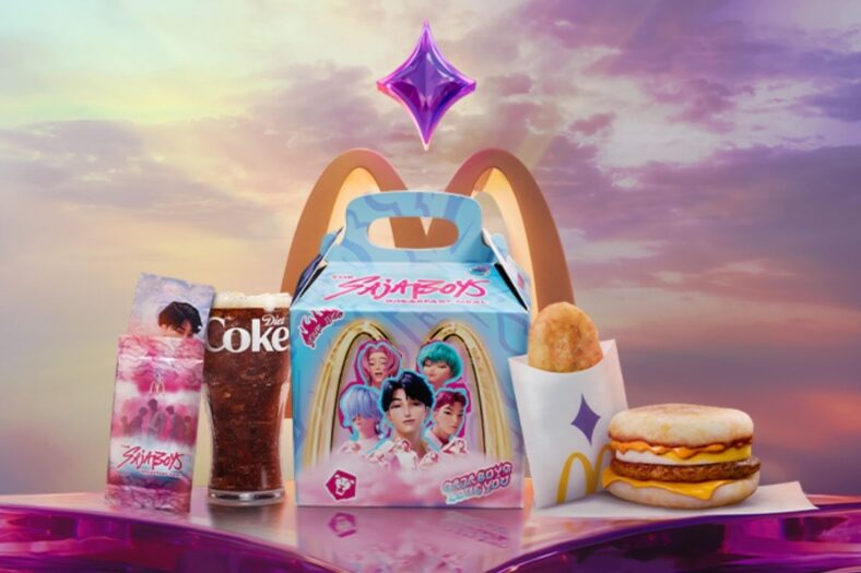 McDonald's K-Pop Demon Hunters promotion. 