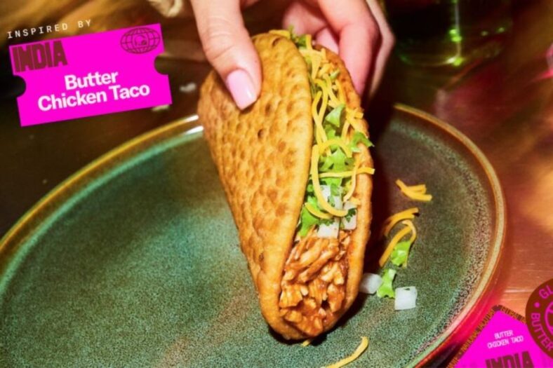 Butter Chicken Taco at Taco Bell