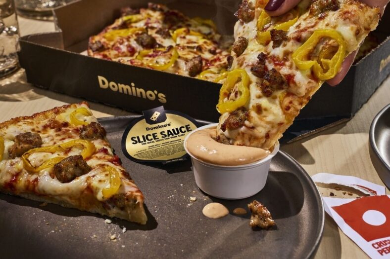 Domino’s has launched Slice Sauce: its first-ever sauce designed specifically to level up every bite of pizza.