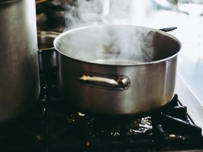 Boiling Water Cooking Pot Stove Unsplash