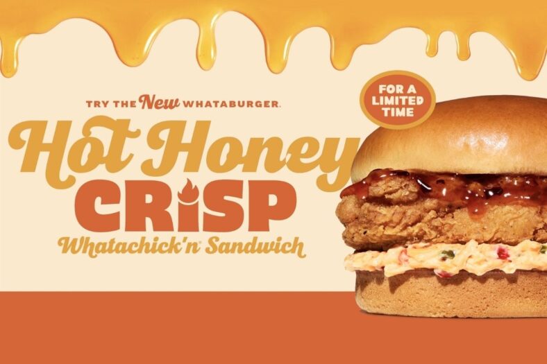 Whataburger’s Hot Honey Crisp Whatachick’n Sandwich.