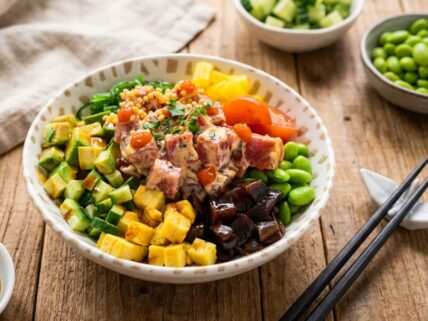 Fast Lunch Ideas Tuna Poke Bowl Unsplash