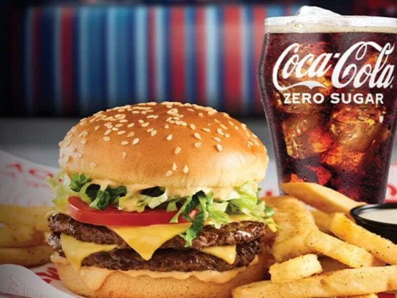 Red Robin Double Burger